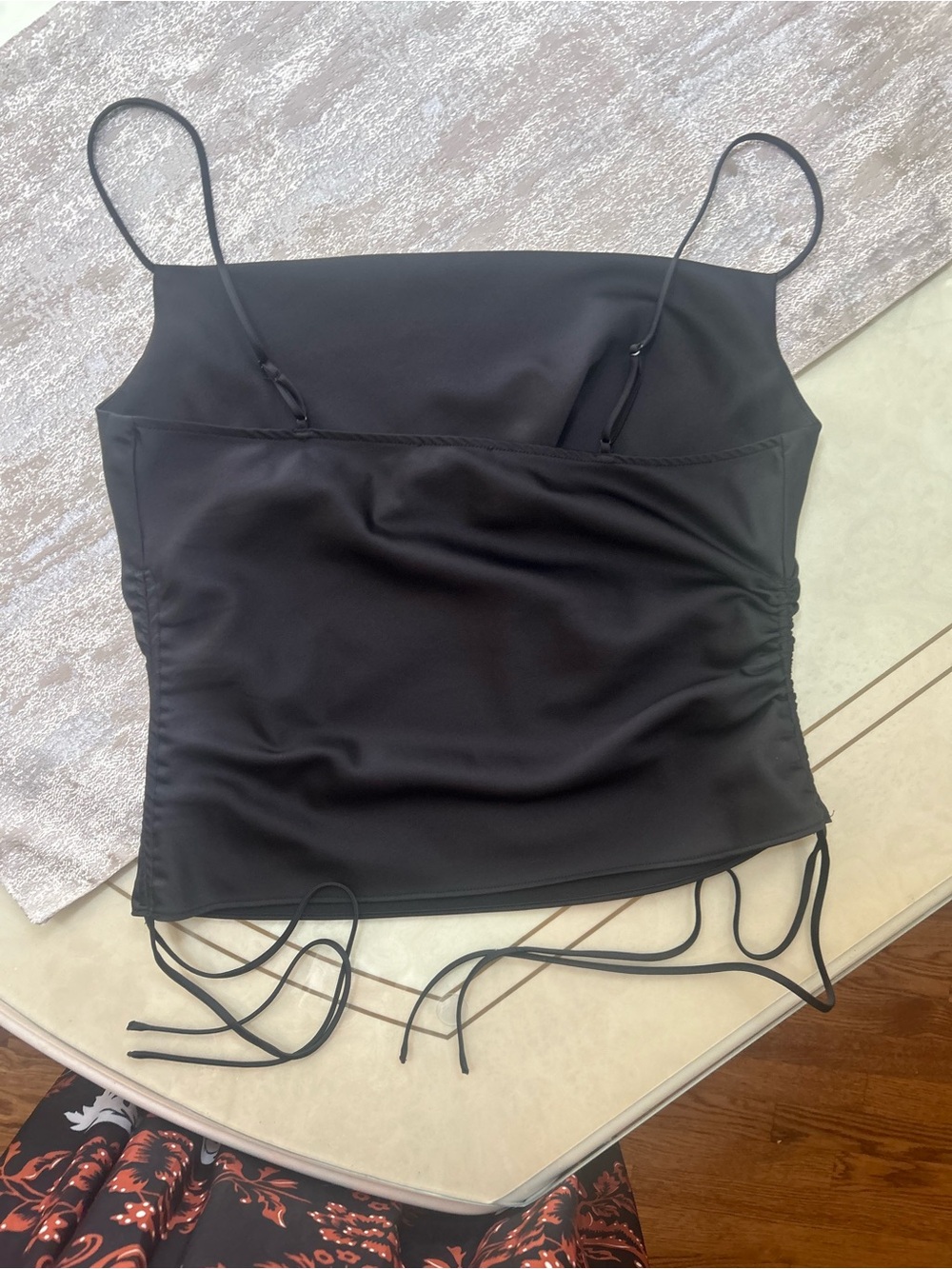 Dynamite Spaghetti-Strap Ruched Top - Picture 13 of 16